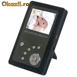 2.4 ghz wireless receptor camera spion mobil lcd detectie miscare foto mare