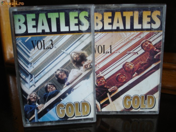 Casete preinregistrate - The Beatles vol.I si Vol.II - sunet analog!!! foto mare