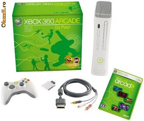 Vand Xbox 360 Arcade 600 RON foto mare