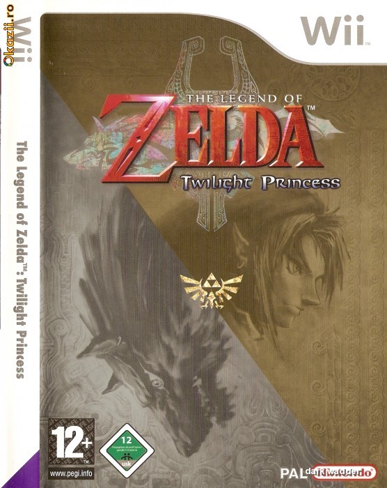 JOC WII THE LEGEND OF ZELDA TWILIGHT PRINCESS ORIGINAL PAL (Transport gratuit la plata in avans) foto mare