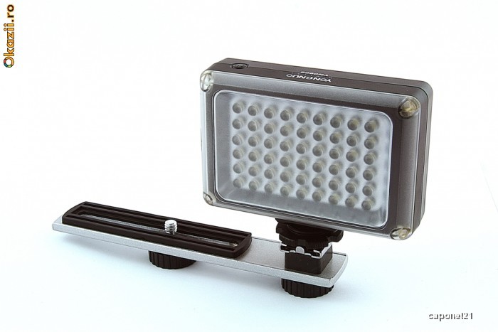 Lampa foto-video YN0906,  functie de blitz, 54 LED-uri foto mare