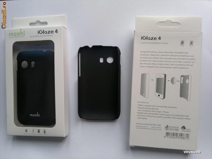 HUSA YOUNG (YANG) SAMSUNG GALAXY S5360 MODEL SLIM DIN PLASTIC MARCA MOSHI IGLAZE ORIGINAL NOU + folie speciala CADOU foto mare HUSA YOUNG (YANG) SAMSUNG GALAXY S5360 MODEL SLIM DIN PLASTIC MARCA MOSHI IGLAZE ORIGINAL NOU + folie speciala CADOU foto mare