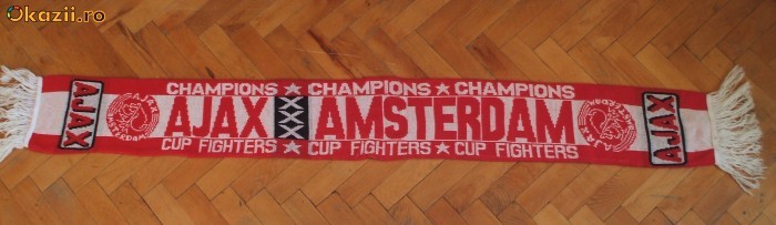2 fulare AJAX AMSTERDAM foto mare