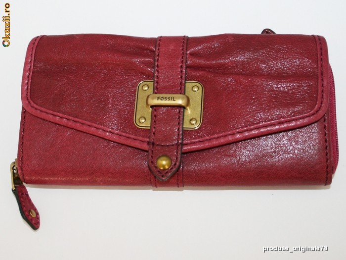 Portofel dama FOSSIL SL2740512, nou cu eticheta, model elegant deosebit, PRET CATALOG 70 euro - IN STOC - foto mare Portofel dama FOSSIL SL2740512, nou cu eticheta, model elegant deosebit, PRET CATALOG 70 euro - IN STOC - foto mare