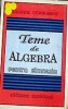 Teme de algebra - Liliana Niculescu