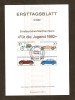 Timbre Germania 1982 FDC. (ETB) - Masini de epoca