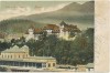 CFL 1906 ilustrata Sinaia - Hotel Caraiman si gara