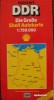Harta Rutiera Germania Democrata (DDR) - Shell