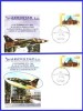 AA Aerofilatelie set 2 plicuri 30 ani avion IAR-93.