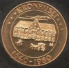 Suedia 10 KRONOR 1980 Goteborg moneda URIASA  jubiliara UNC,in cutie plastic transparent
