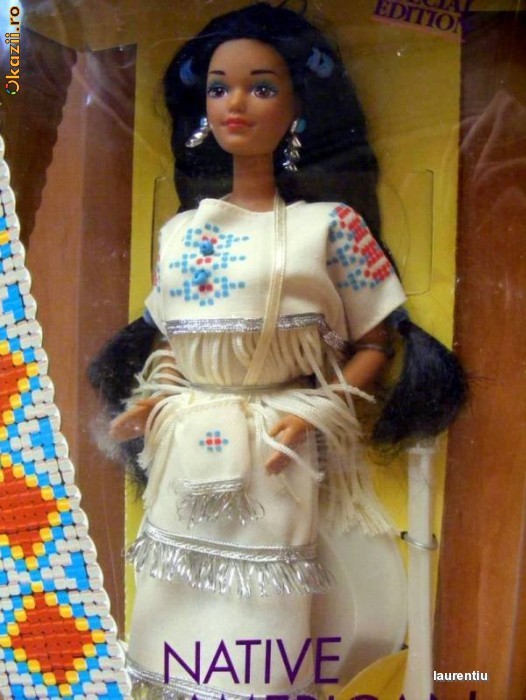 Native American Barbie 1996 - din seria Dolls Of The World! foto mare