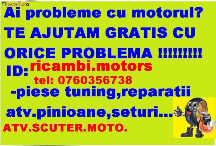 VAND PIESE,REPARATII ATV MOTO foto mare