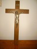 SUPERB CRUCIFIX LEMN MASIV STEJAR
