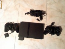 Consola Play Station 2 Black Slim foto