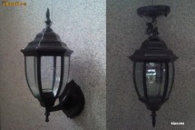 Felinare De Exterior Negre - Tavan si Perete foto