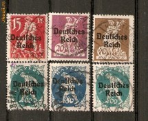 Timbre Germania REICH 1920 (BAVARIA cu Supratipar) foto