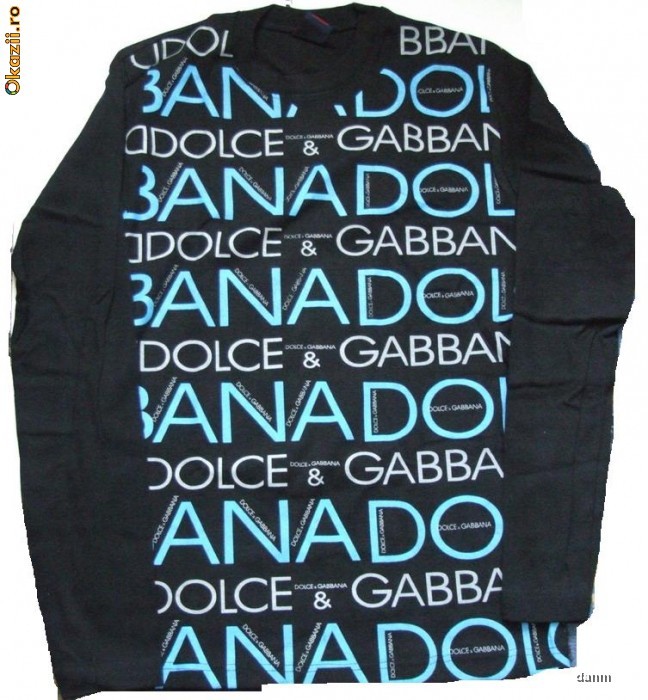 D&G bluza neagra barbati M! Oferta si comenzi foto mare