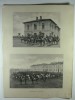 89-90 FILA ORIGINALA  DIN ALBUMUL ARMATEI ROMANE 1902 - REGIMENTUL 11 CALARASI - REGIMENTUL 3 ROSIORI