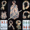 9 in 1 ESARFA firma BURBERRY LONDON PAREO SALVARI BUSTIERA TURBAN ACCESORII PAR GENTI CUREA DAMA BARBATI VOAL IMPRIMEU CLASIC MAXI model VARA 2013