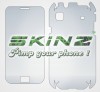 SAMSUNG GALAXY S,I9000,Folie Telefon Transparenta Invisible Skinz,profesionala,protectie full body,husa tip skin,carcasa,ecran,display,shield