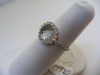 Inel designer aur 14K, 6.4g, montura anturaj superba cu 3.24CT AMETIST verde si BRILIANTE !!