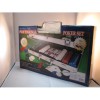 SET PROFESIONAL  POKER 300 de jetoane, 2 pachete de carti, 1 jeton dealer, 5 zaruri, instructiuni de joc, SERVIETA DE ALUMINIU