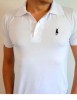 Tricou Polo Ralph Lauren alb Bumbac 100%