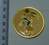 INSIGNA DE COLECTIE DONALD , APROX 4,5 CM , ANII 70 / NEFOLOSITA