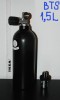 Butelie scafandru/scufundari/scuba diving pentru costum uscat, 1,5 litri, cu treapta I,  marca BTS, noua