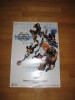 AFIS KINGDOM HEARTS BIRTH BY SLEEP - raritate / 2 fete / 59,5 cm X 40 cm - Original (Transport gratuit la plata in avans)