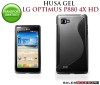 HUSA NEAGRA S-LINE GEL - SILICON LG P880 OPTIMUS 4X HD - TRANSPORT GRATUIT
