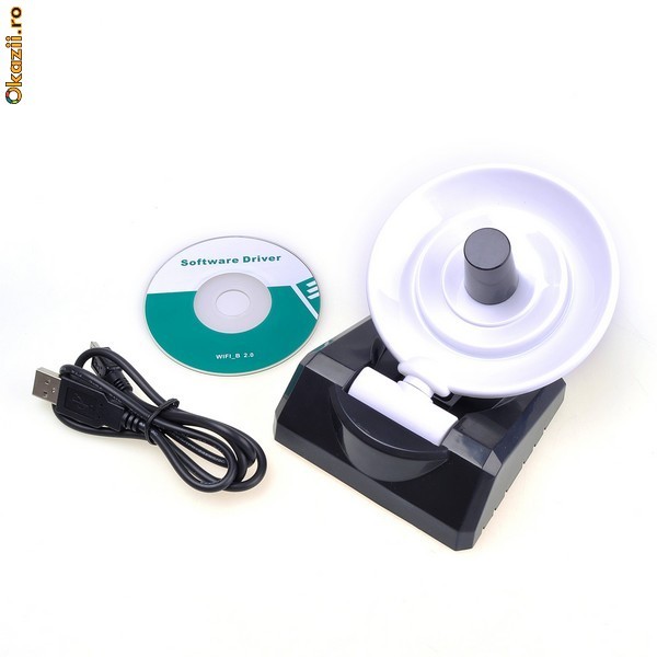 Adaptor wireless, 15 dBi antena, chipset Realtek, de mare putere! INTERNET MOKA! foto mare Adaptor wireless, 15 dBi antena, chipset Realtek, de mare putere! INTERNET MOKA! foto mare