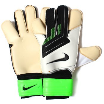 Manusi de portar NIKE GK GRIP 3 (WHITE BLACK GREEN) foto mare Manusi de portar NIKE GK GRIP 3 (WHITE BLACK GREEN) foto mare