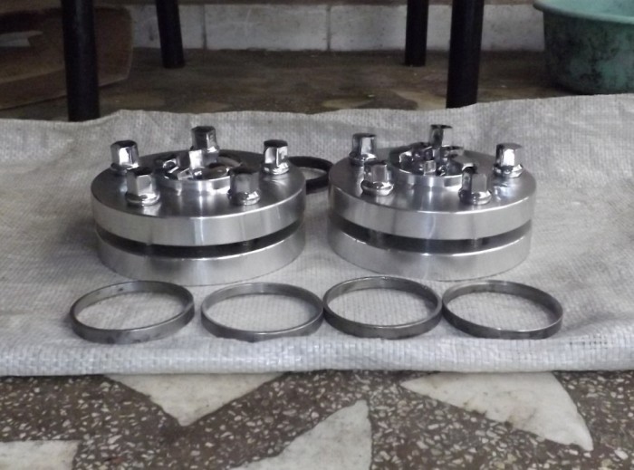 Vand Set 4 x distantiere 5x112, 20mm, aluminiu foto mare Vand Set 4 x distantiere 5x112, 20mm, aluminiu foto mare